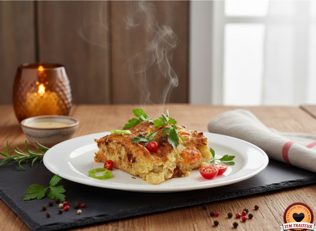 Gratin fumant aux herbes