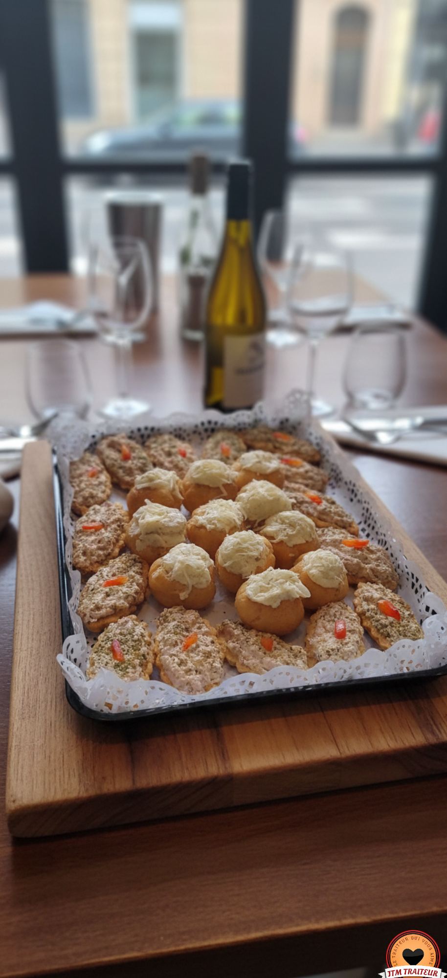 Petits fours pour séminaire d'entreprise